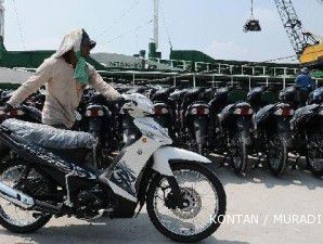 Penjualan sepeda motor sepanjang tahun naik 10%