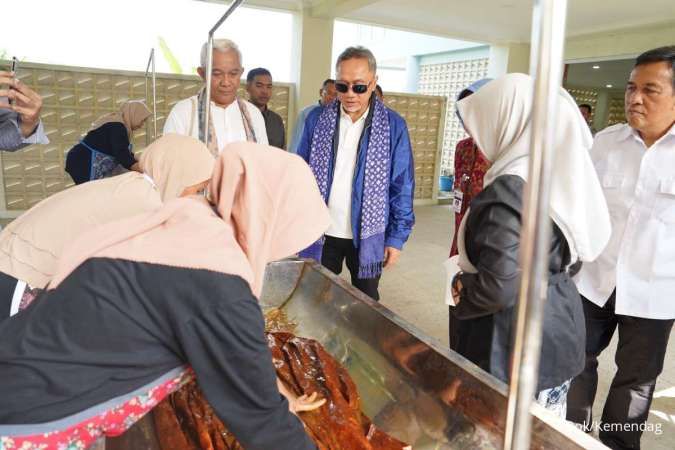 Kunjungi Galeri Sentra Batik Gunung Pati,Mendag Dorong Pelaku UKM Jajaki Pasar Ekspor