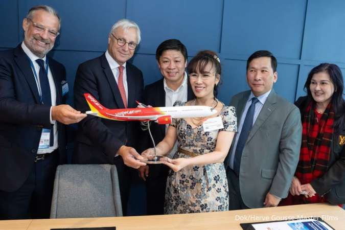 Vietjet & Airbus Sepakat Beli 20 Pesawat A330neo Rp120 Triliun di Farnborough Airshow