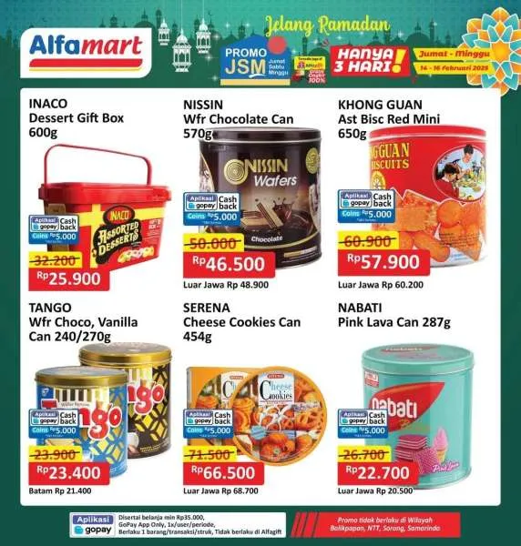 Promo JSM Alfamart Jelang Ramadan 14-16 Februari 2025