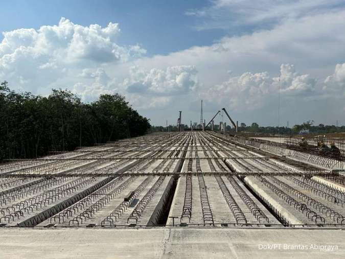 Brantas Abipraya Kebut Pembangunan Jalan Tol Bayung Lencir - Tempino Seksi 3, Jambi