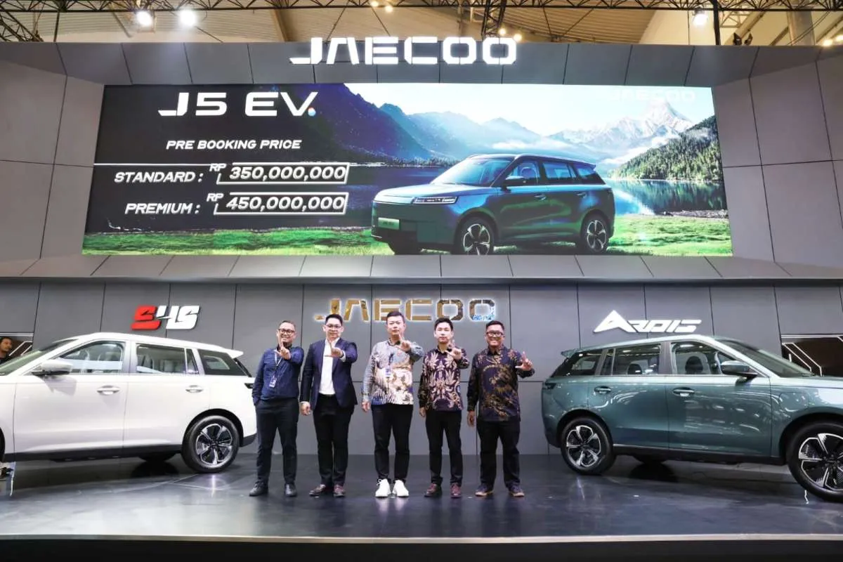 JAECOO J5 EV Meluncur di GIIAS 2025, Harga Mulai Rp 350 Juta
