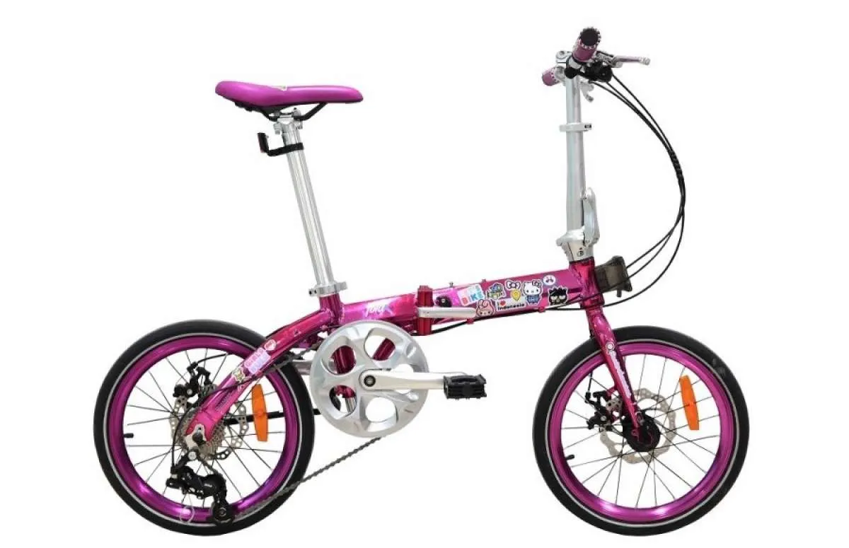Ini harga sepeda lipat Foldx X2 Sanrio Edition yang tampil super imut dan feminin