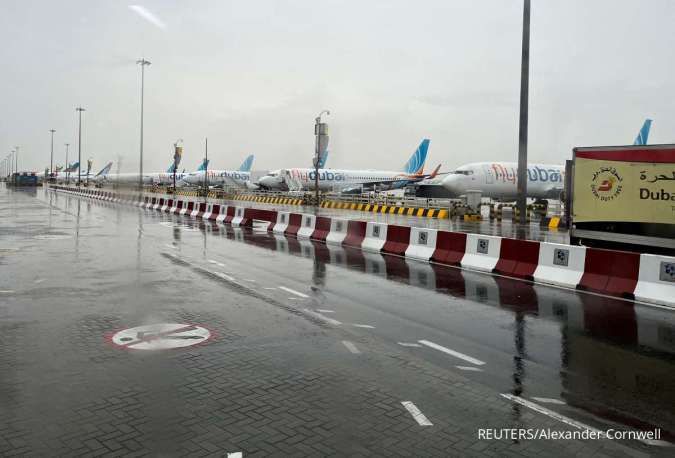 Bandara Dubai Kembali Beroperasi Pasca Banjir Bandang