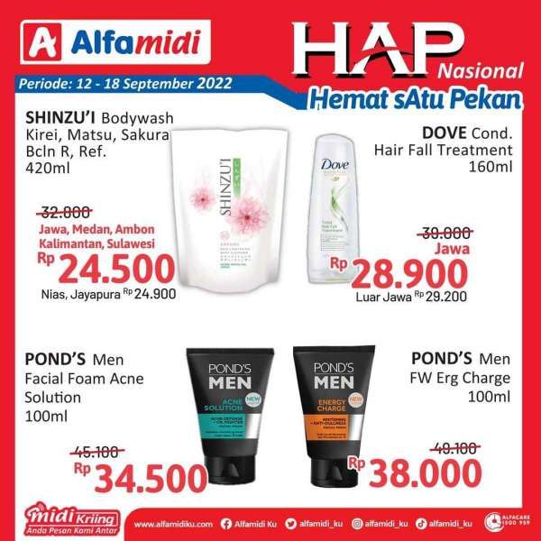 Katalog Promo Alfamidi Hemat Satu Pekan Periode 12-18 September 2022