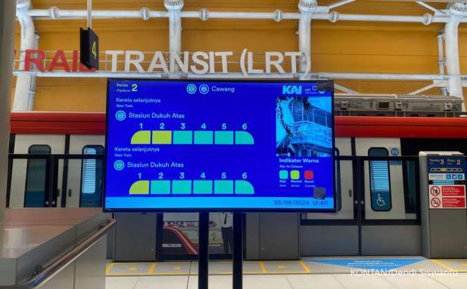 Ini 4 Arti Warna Atap Stasiun LRT Jabodebek, dari Cawang hingga Cibubur Line