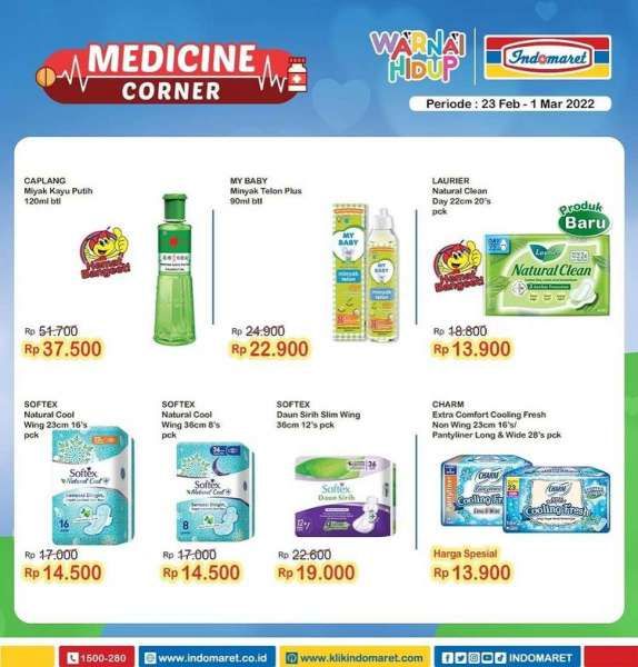 Promo Indomaret Super Hemat Mingguan 23 Februari-1 Maret 2022