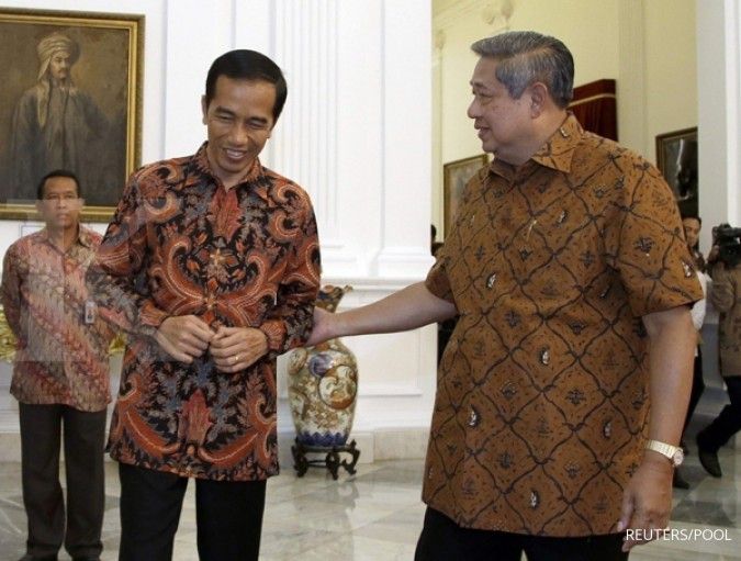 Giliran Jokowi menerima SBY tamu istana