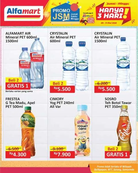 Promo JSM Alfamart Periode 9-11 Mei 2025