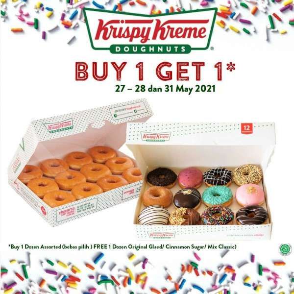 Promo Krispy Kreme 27-28 Mei 2021