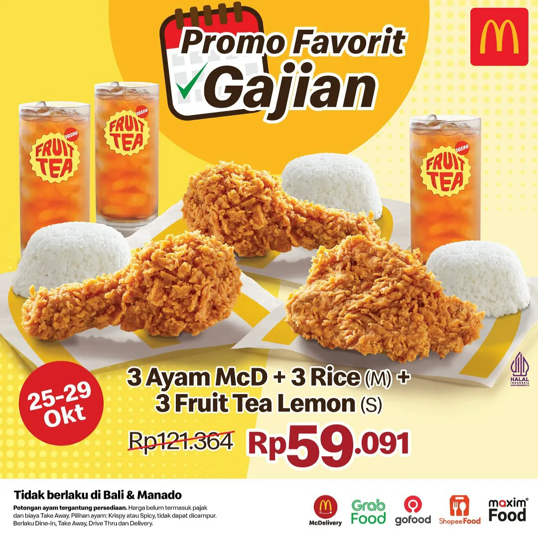 Promo McD Favorit Gajian