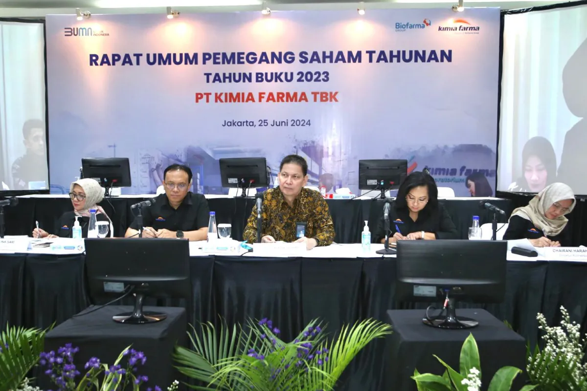 Gelar RUPST, Kimia Farma (KAEF) Ungkap Langkah Perbaikan untuk Profitabilitas