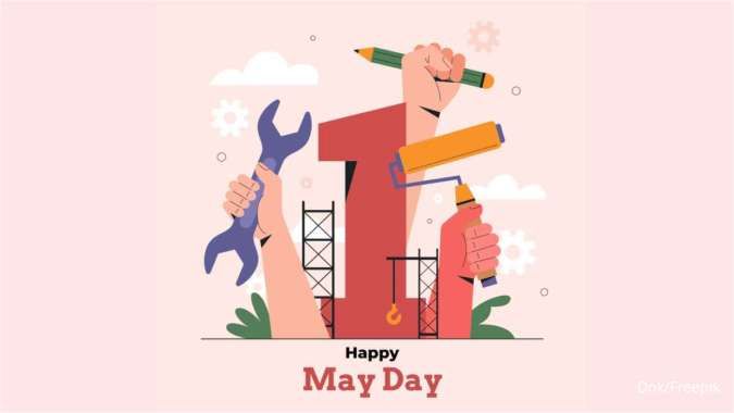 Kumpulan Poster May Day 2023, Peringatan Hari Buruh Sedunia 