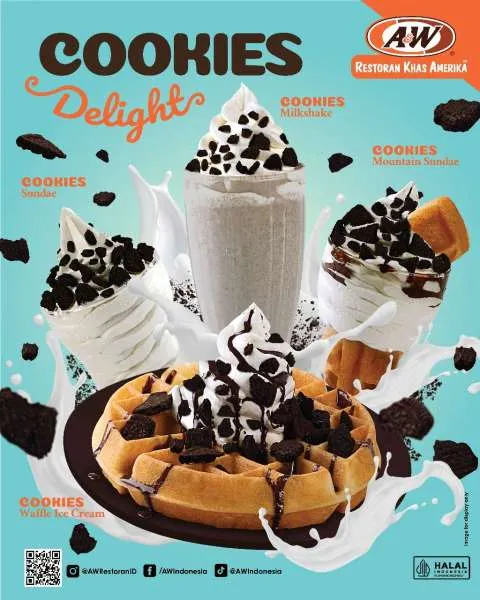 Promo A&W Cookies Delight