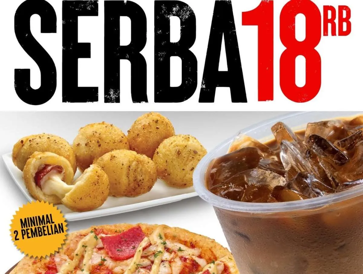 Promo Pizza Hut Delivery 20-24 Oktober 2025, 8 Pilihan Menu Serba Rp 18.000
