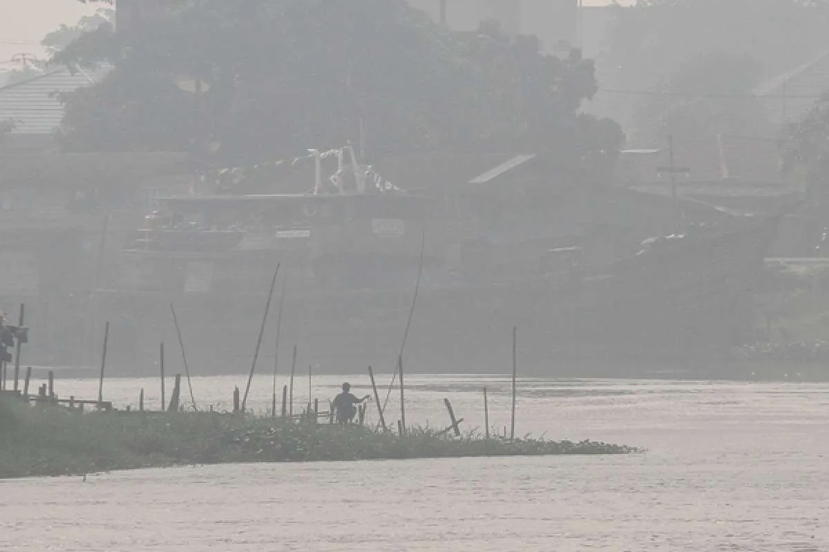 Kemarau di Riau berlangsung hingga Oktober 2019, kabut asap masih pekat