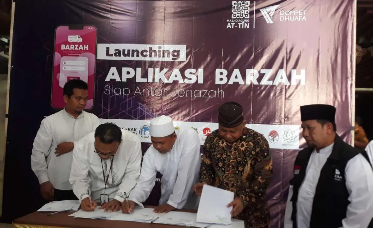 Dompet Dhuafa launching aplikasi Barzah pertama di Indonesia
