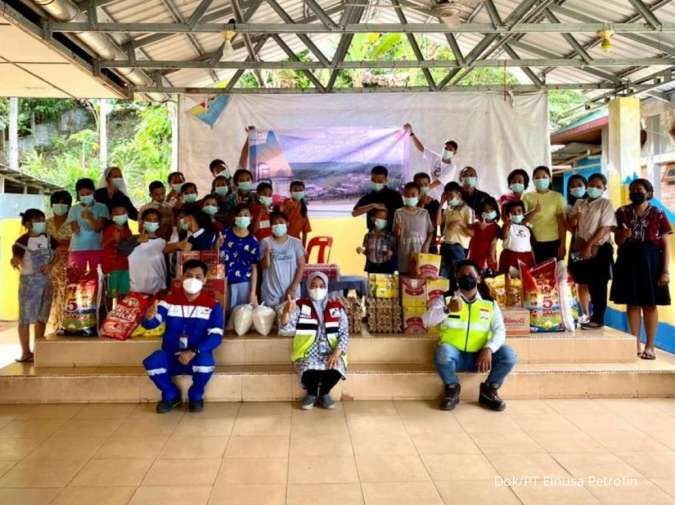 Dukung Pencegahan Gizi Buruk & Stunting, Elnusa Petrofin Bagikan Ribuan Paket Gizi untuk Balita di Seluruh Indonesia