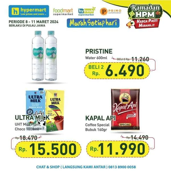 Promo JSM Hypermart Hyper Diskon Weekend Periode 8-11 Maret 2024