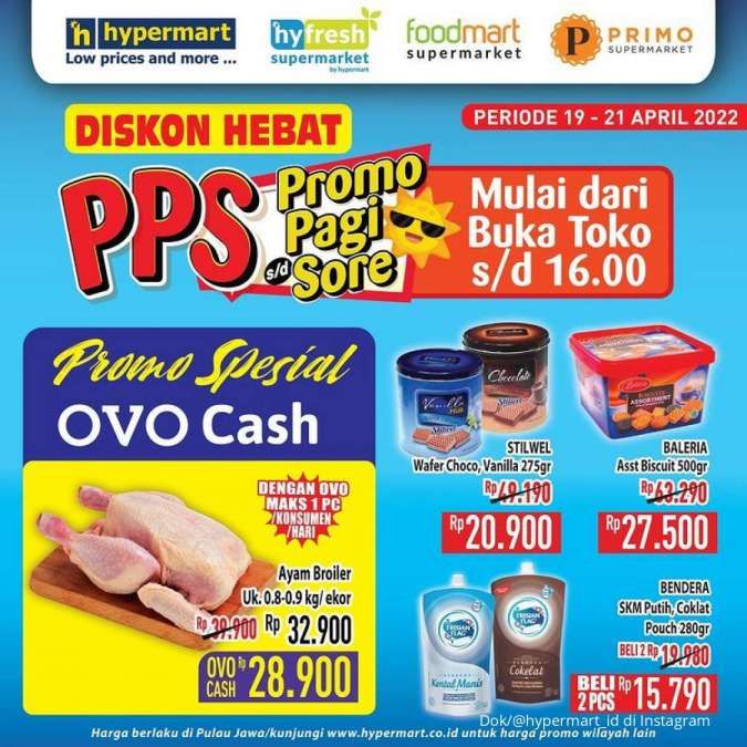 Promo Hypermart 19-21 April 2022, Hyper Diskon Weekday Terbaru