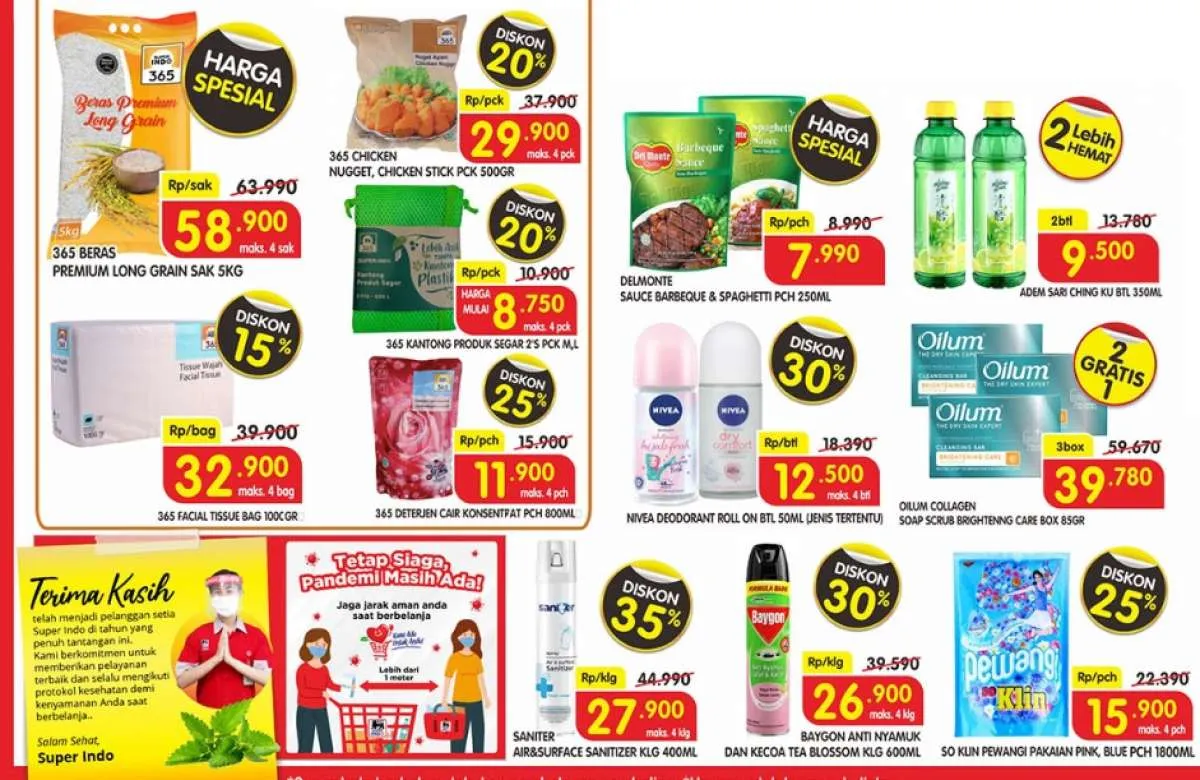 Promo Superindo weekday jelang akhir tahun, 29 Desember 2020!
