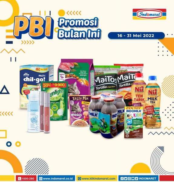 Promo Indomaret 16-31 Mei 2022, Banyak Produk Beli 1 Gratis 1 dan Beli 2 Gratis 1