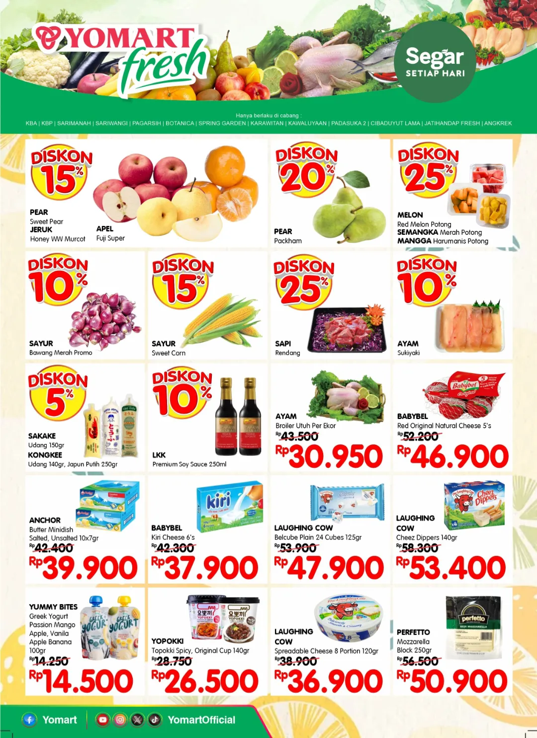 Promo Yomart Xtra Hemat edisi 13 yang berlangsung di tanggal 21 Juni – 4 Juli 2024