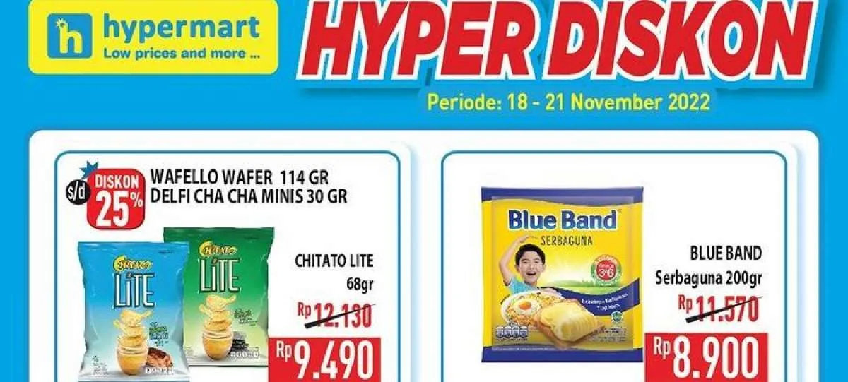 Harga Promo JSM Hypermart Hari Ini 19 November 2022, Katalog Hyper Diskon Weekend