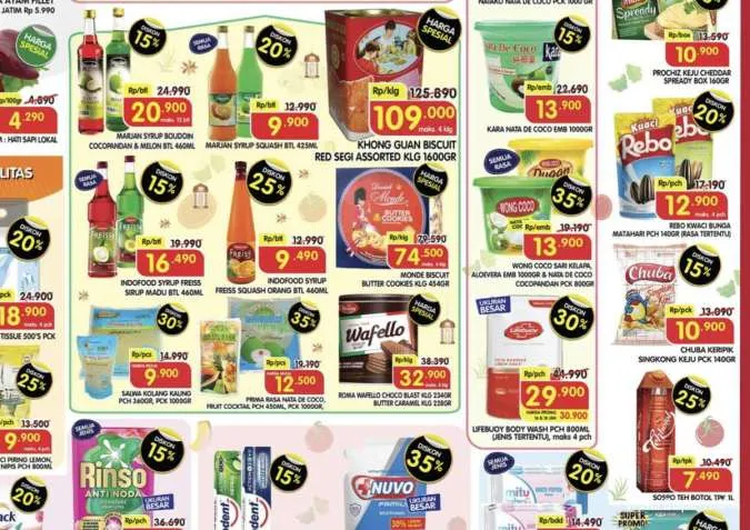 Promo JSM Superindo 16-18 Januari 2026, Aice Box-Sunlight Botol Diskon hingga 45%