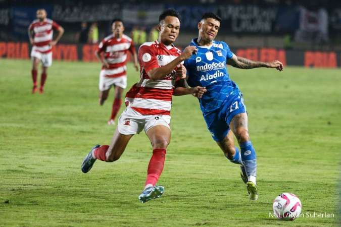 Catat 10 Daftar Tempat Nonton Bareng Final Madura United vs Persib Bandung