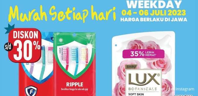 Promo Hypermart hingga Kamis 6 Juli 2023, Diskon Besar Sebelum Akhir Pekan