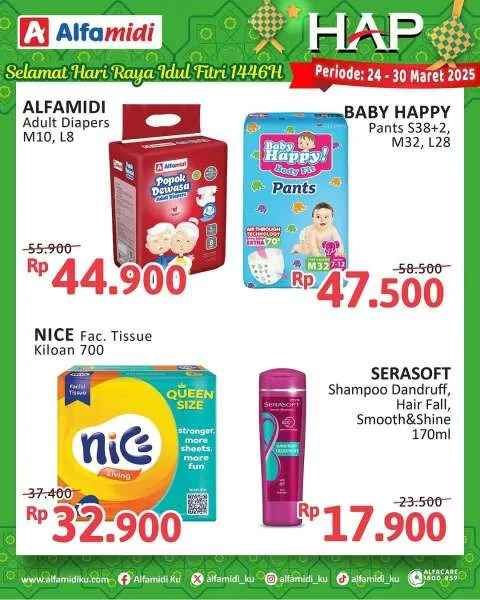 Promo Alfamidi Hemat Satu Pekan Periode 24-30 Maret 2025