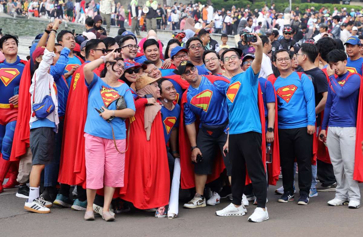 Superman Fans of Indonesia Rayakan Penayangan Film Terbaru