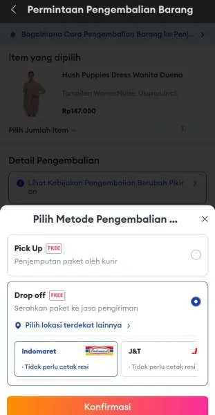 Permintaan Pengembalian Barang
