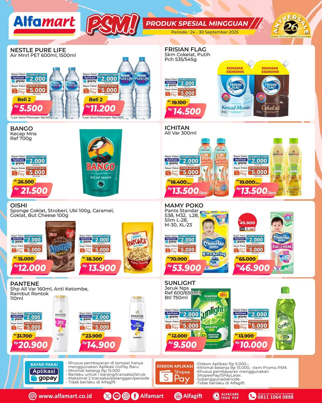 Promo PSM Alfamart Periode 24-30 September 2025