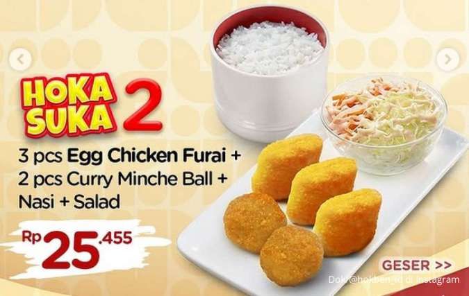 Promo HokBen Hoka Suka di Bulan Mei 2025, 4 Pilihan Menu Mulai Rp 25.000-an Saja