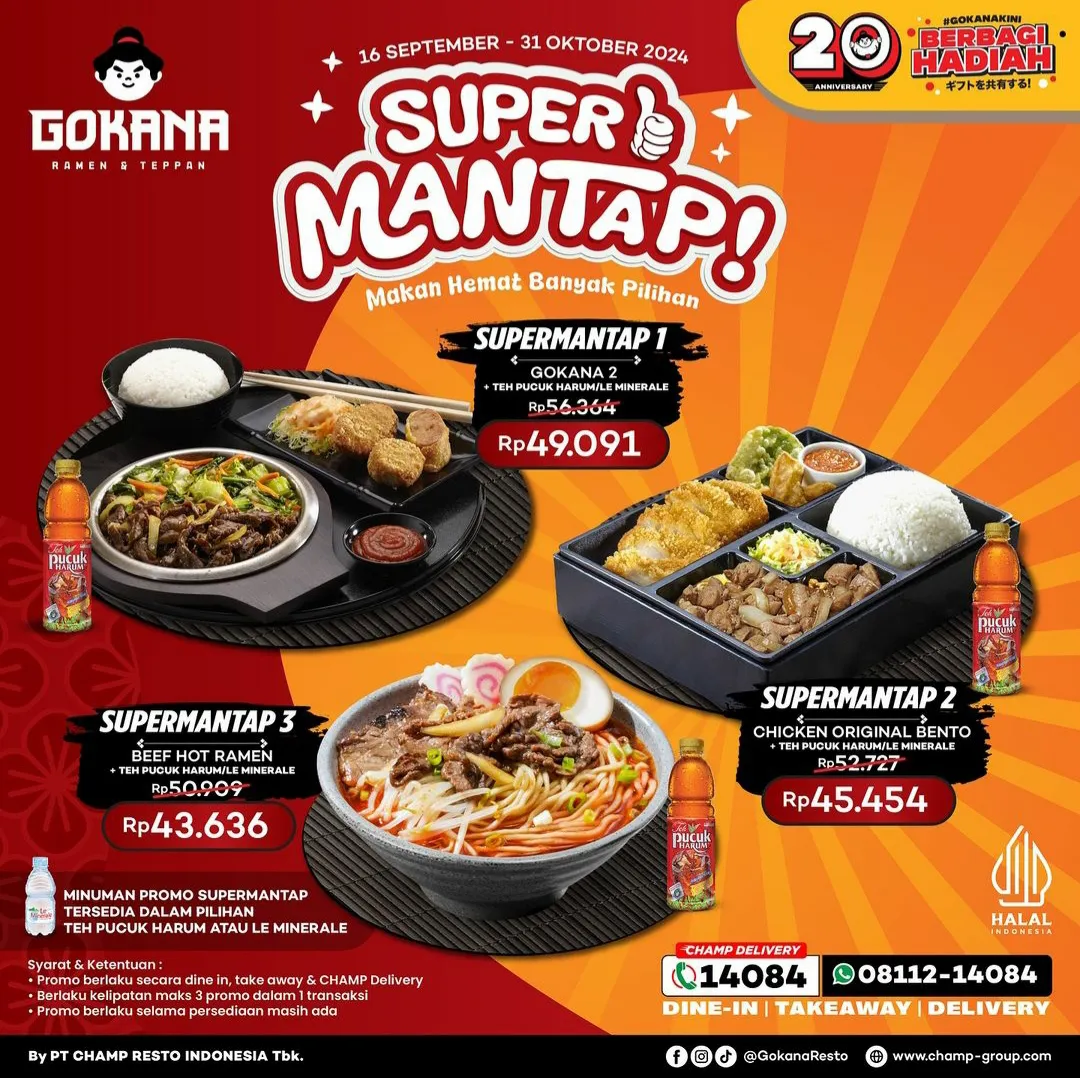 Gokana promo super mantap