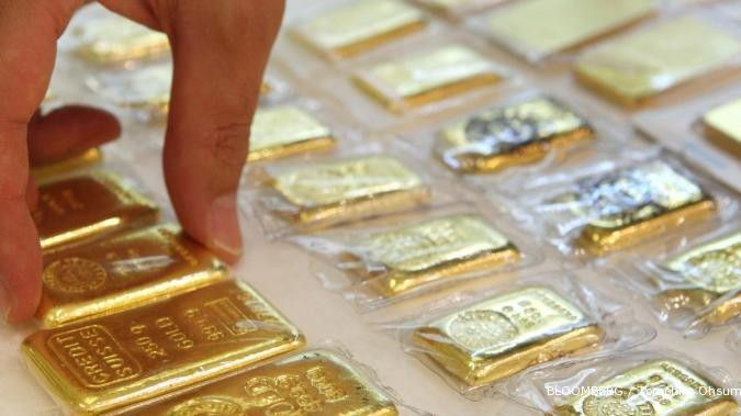 Pergerakan harga emas di Asia stagnan pagi ini