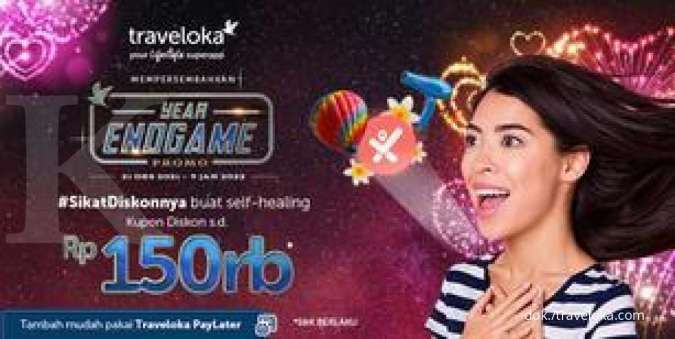 Promo Akhir Tahun Xperience Traveloka, Dapatkan Kupon Diskon Sampai Rp 150.000