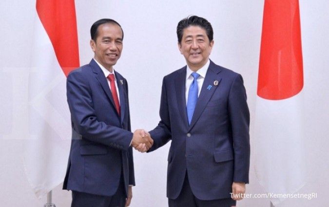 Jokowi bahas pelabuhan Patimban dengan PM Jepang