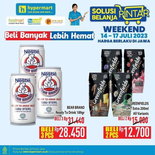 Katalog Harga Promo JSM Hypermart 14-17 Juli 2023