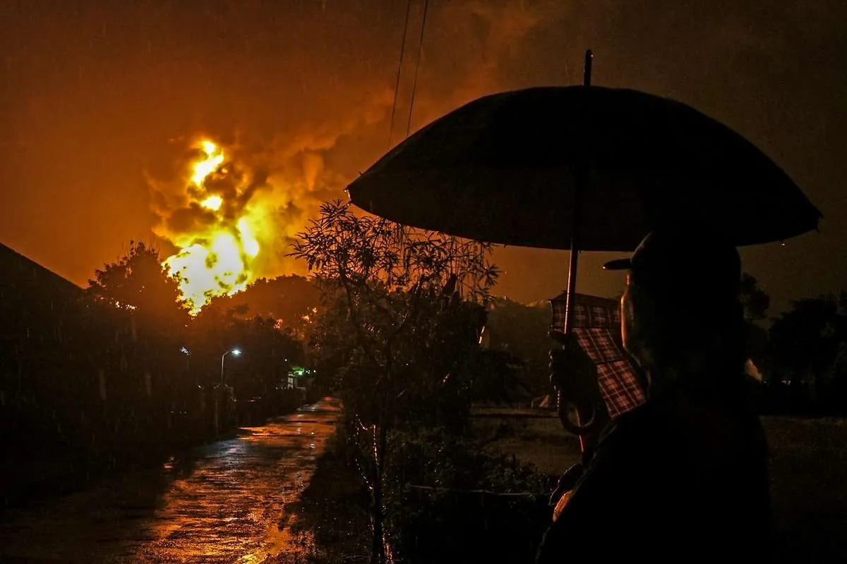 Lagi, tangki di Kilang Cilacap Pertamina terbakar
