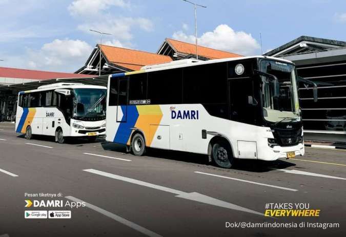 Jadwal Bus Damri Bandara ke Harapan Indah Bekasi & Hollywood Junction Cikarang