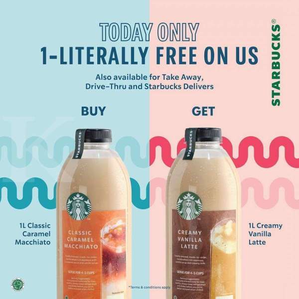 Libur Idul Adha, Starbuck Tawarkan Promo 1 Liter Gratis 1 Seharga Rp 100.000