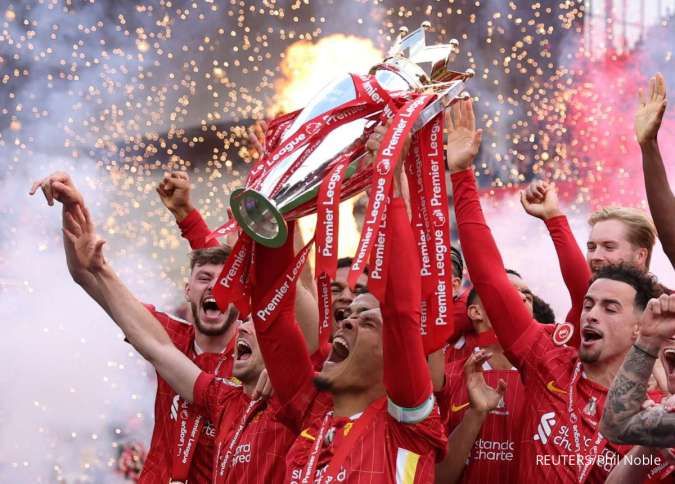 Wow! Ini Jumlah Uang yang Diraih Liverpool dari Kemenangan di Liga Primer
