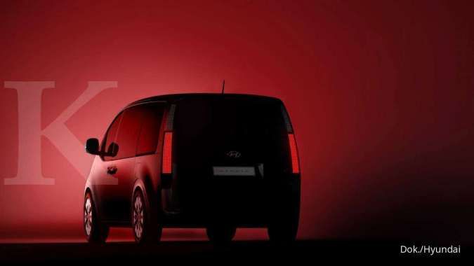 Intip teaser mobil Hyundai Staria, MPV terbaru berdesain futuristik