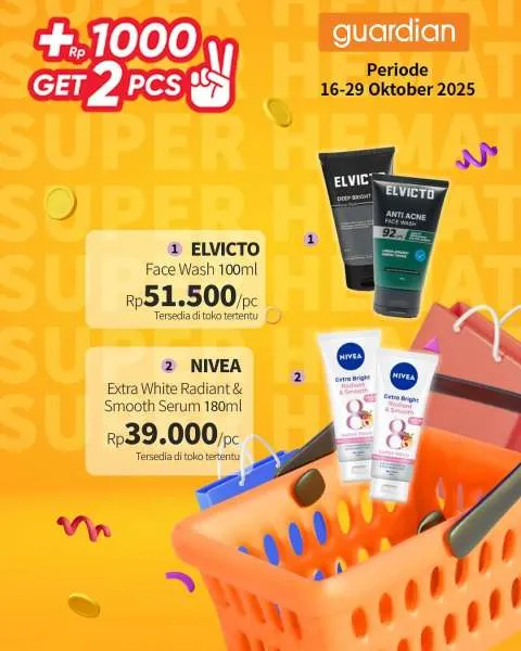 Promo Guardian Super Hemat Periode 16-29 Oktober 2025