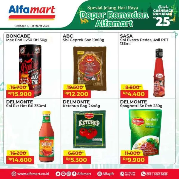 Promo Alfamart Jelang Hari Raya Periode 16-31 Maret 2024