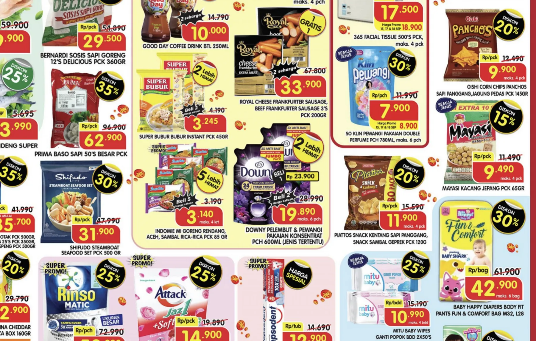 Promo Superindo Weekday Periode 15-18 September 2025