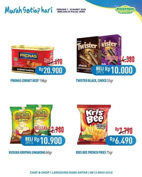 Promo JSM Hypermart Hyper Diskon Weekend Periode 7-10 Maret 2025